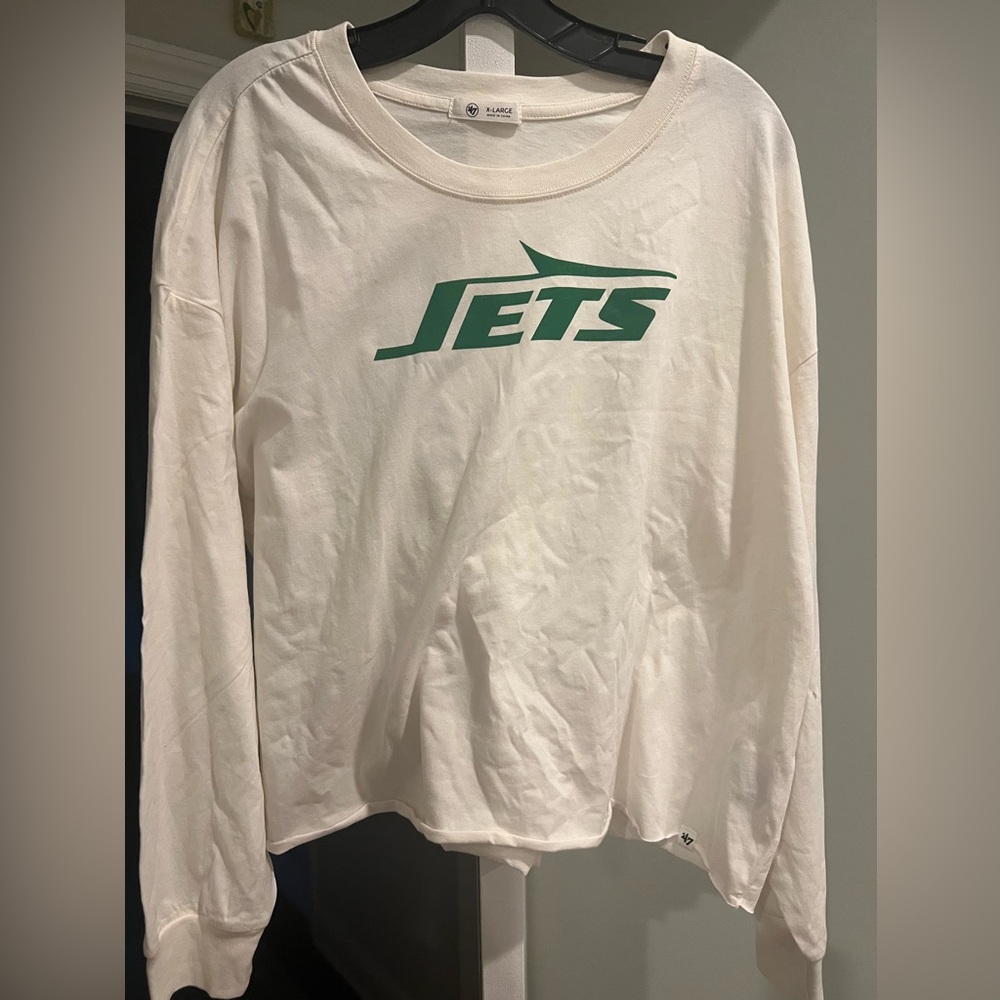'47 Brand Women's Jets Shirt Size XL. NWT